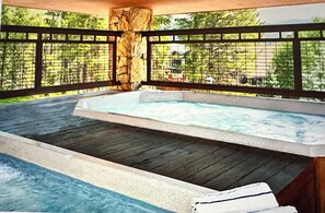 Bain à remous extérieur