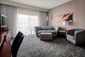 Living Area. Exact unit will be assigned upon arrival. Views, colors, and decor may vary.