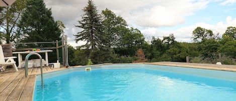 Piscine maison de vacances