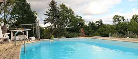 Piscine maison de vacances