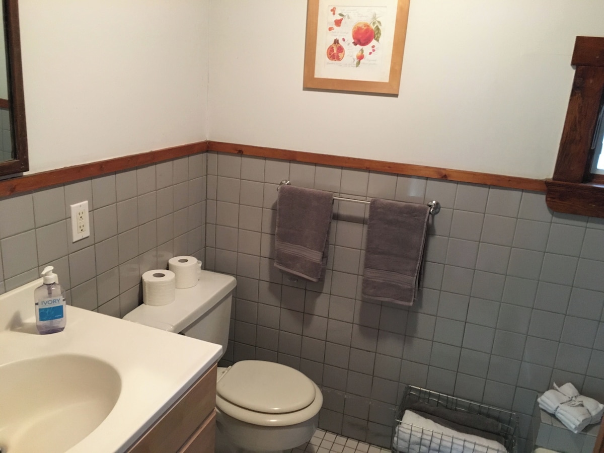 East Hampton private room w/ separate entrance and full bath. New backyard pool!