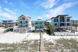 Beachfront Exterior with Private Boardwalk