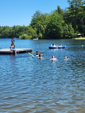 Swimming in Cranberry Pond