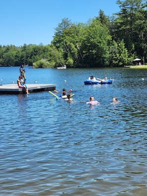 Swimming in Cranberry Pond