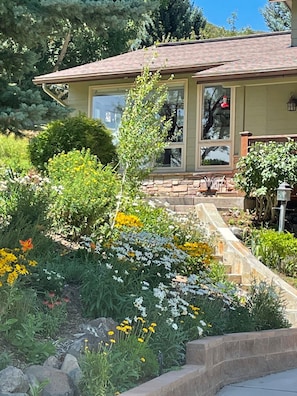 Mature landscaping surrounds the entire house!