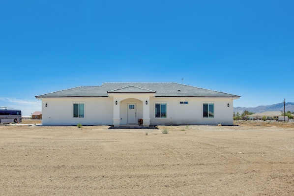 Pahrump Vacation Rental | 2BR | 1BA | 1 Small Step Required for Access