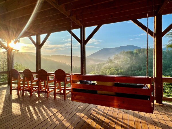 Amazing sunrises and evenings by the lake