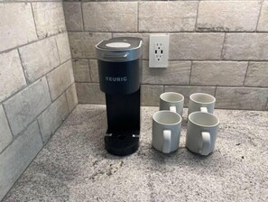 Kaffe och/eller kaffebryggare