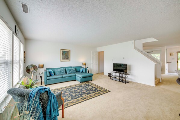 Camby Vacation Rental | 4BR | 2.5BA | 2,764 Sq Ft | Stairs Required