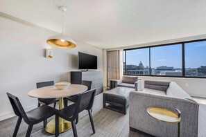 Living and dining area