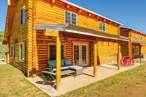 Patio | Charcoal Grill (BYO Charcoal) | Shared Fire Pits (Wood Provided)