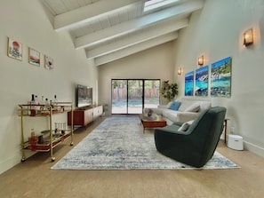 Bright and airy living room