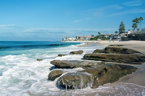 4 Blocks from the studio is Marine Street Beach.