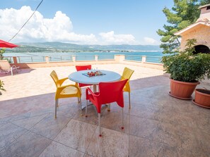 Water, Table, Sky, Cloud, Furniture, Plant, Property, Chair, Azure, Outdoor Table