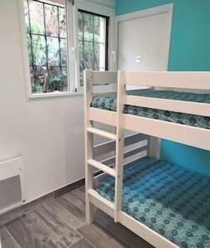 Bedroom with bunk beds