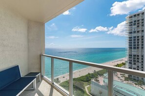 Ocean view from balcony.