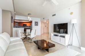 Spacious living room.