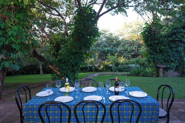 Restaurang utomhus