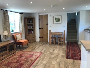 Dining area in open plan living area