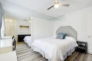 2nd Bedroom has a desk with a window and a green area view.