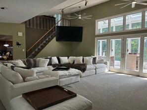 Great Room with Fantastic River views