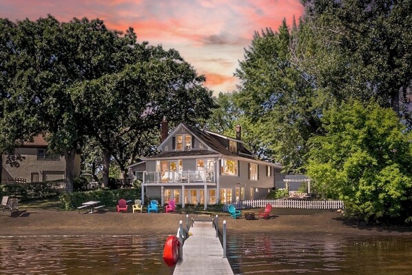 Sunset from the dock