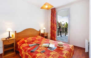 Drift to sleep in a comfortable bed after a wonderful day outside.