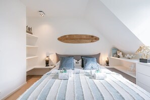 First bedroom with double bed