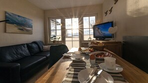 Wohnzimmer mit TV