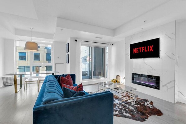 Indulge in luxury in our spacious suite.