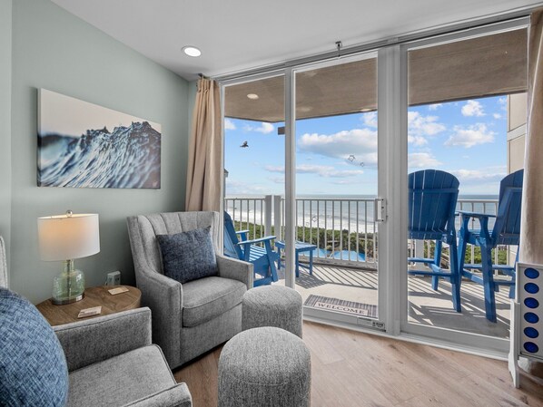 Ocean View from Living Room