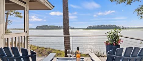 Take in the amazing river views from your porch!