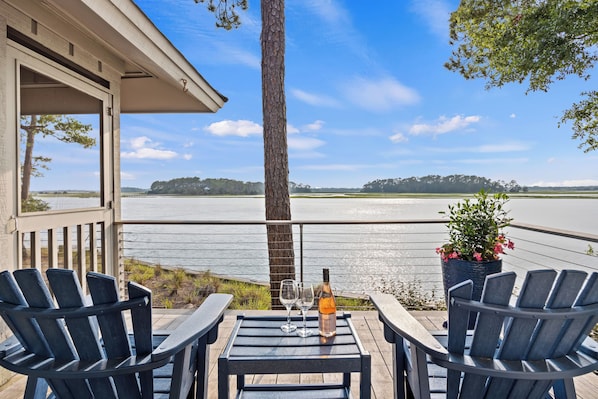 Take in the amazing river views from your porch!