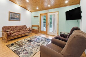 Living Room | Futon | Smart TV | Board Games