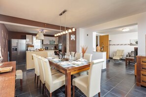 Living and dining room