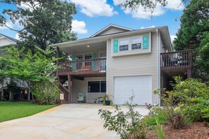 Downstairs, Hiding Behind that Garage Door is an Exciting Game Room. Sure to be the Popular Hangout Space.