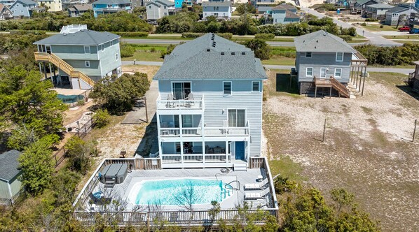 SN4718: Tequila Mockingbird | Aerial View to Beach Access