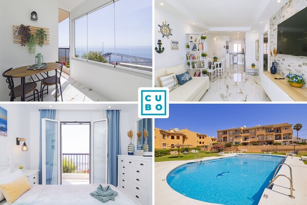  Cubo's El Faro Beach Apartment with Pool