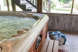 Bain à remous extérieur