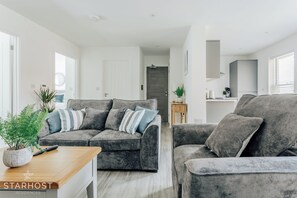 Simple, elegant design features are scattered throughout the property