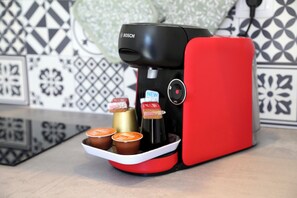 Kaffe och/eller kaffebryggare