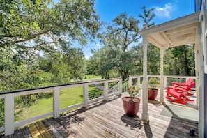 Private Wraparound Deck | Canal-Front Location