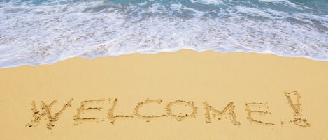 Welcome to our Beach Bungalow!  We love to share our place & community!