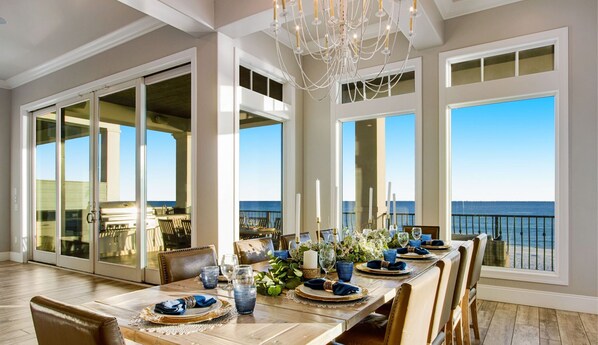 Second Floor Dining Room - Amazing Gulf Views