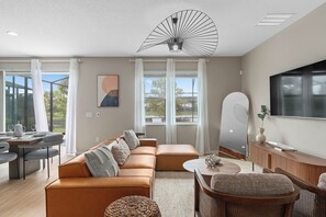 Spacious open floor concept with ample seating for you and your family to enjoy
