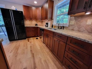 Spacious kitchen with anything you need