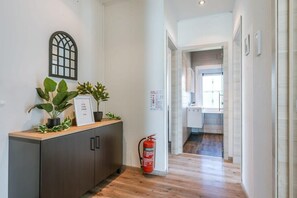 Spacious hallway