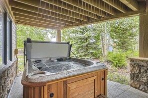 Your Private Hot Tub To Relax In After An Active Day