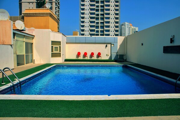 Takterrasspool