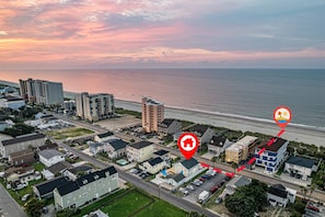 Located very close to the beach, North Myrtle has some beautiful sunrises and sunsets